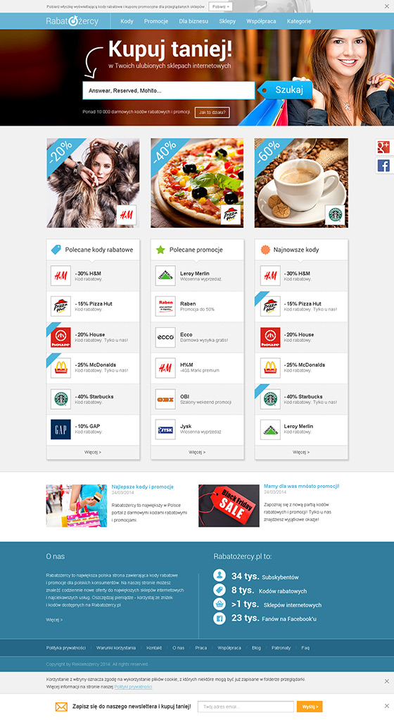 Rabatożercy – Desktop-Version, Ansicht 1