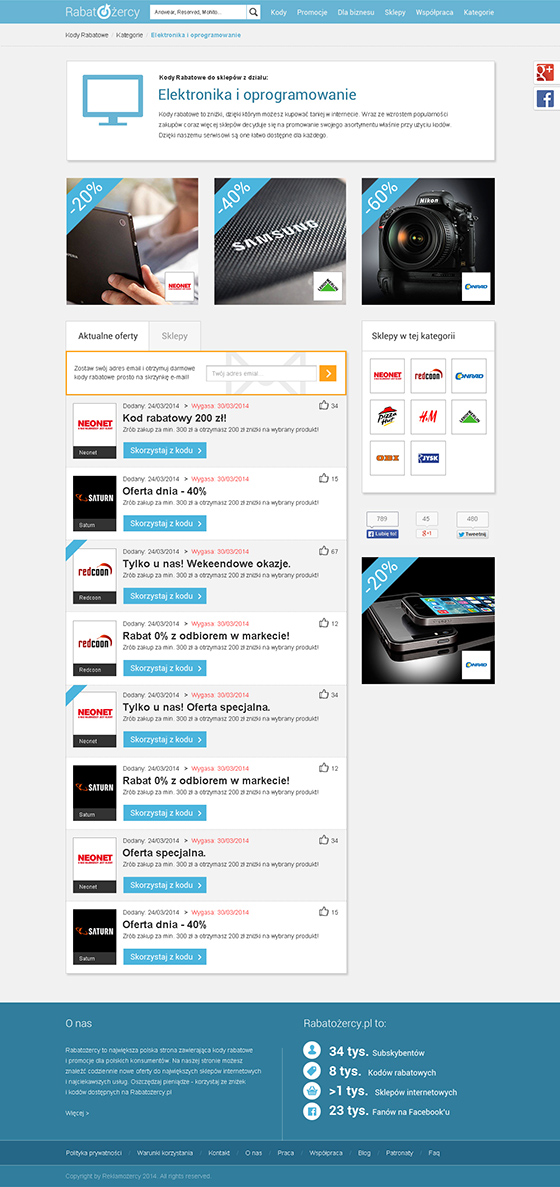 Rabatożercy – Desktop-Version, Ansicht 2
