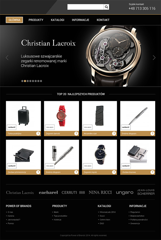 Power of brands – Desktop-Version, Ansicht 1
