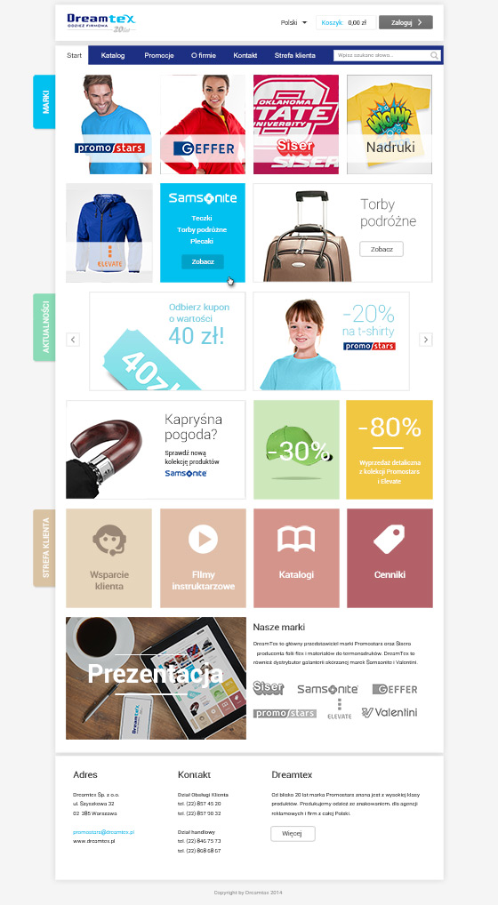 Dreamtex Sp. z o.o. - desktop