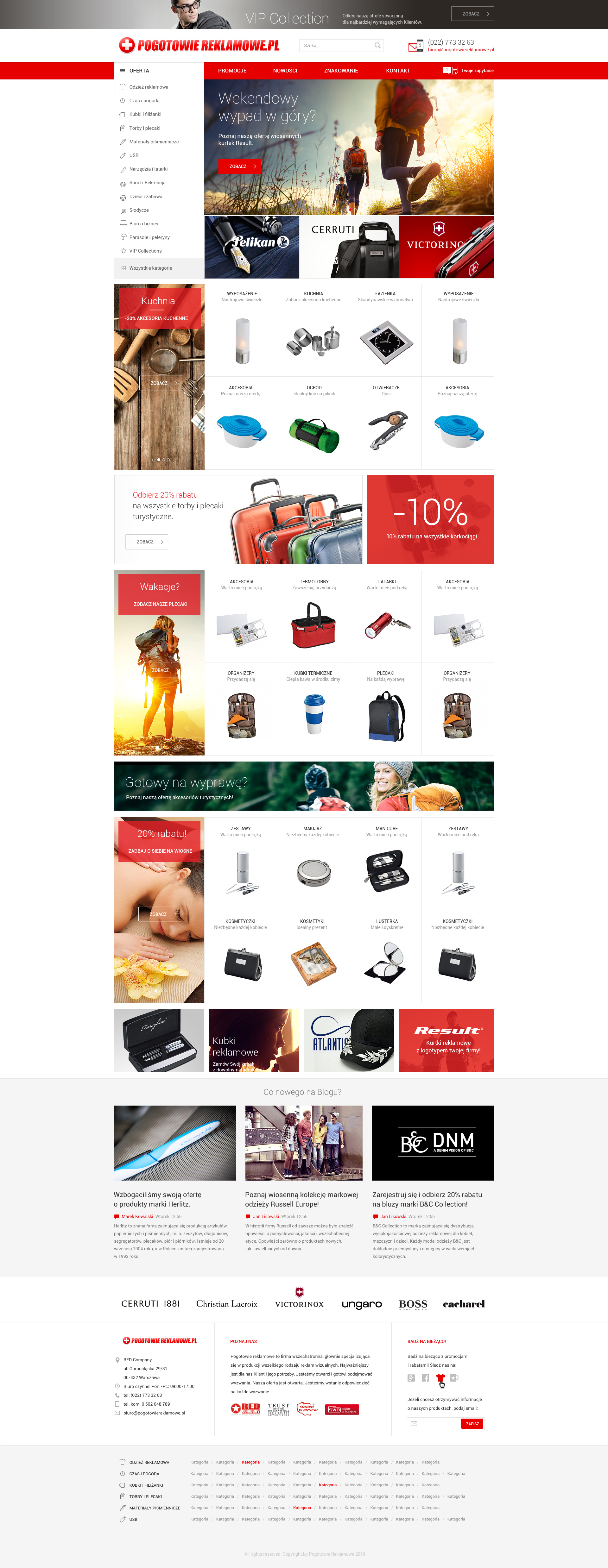 PogotowieReklamowe.pl – Desktop-Version, Ansicht 1