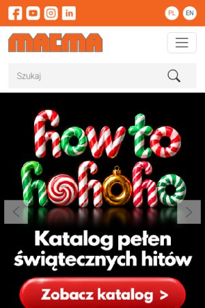Macma Poland – B2B platform for advertising agencies – mobile screen 1