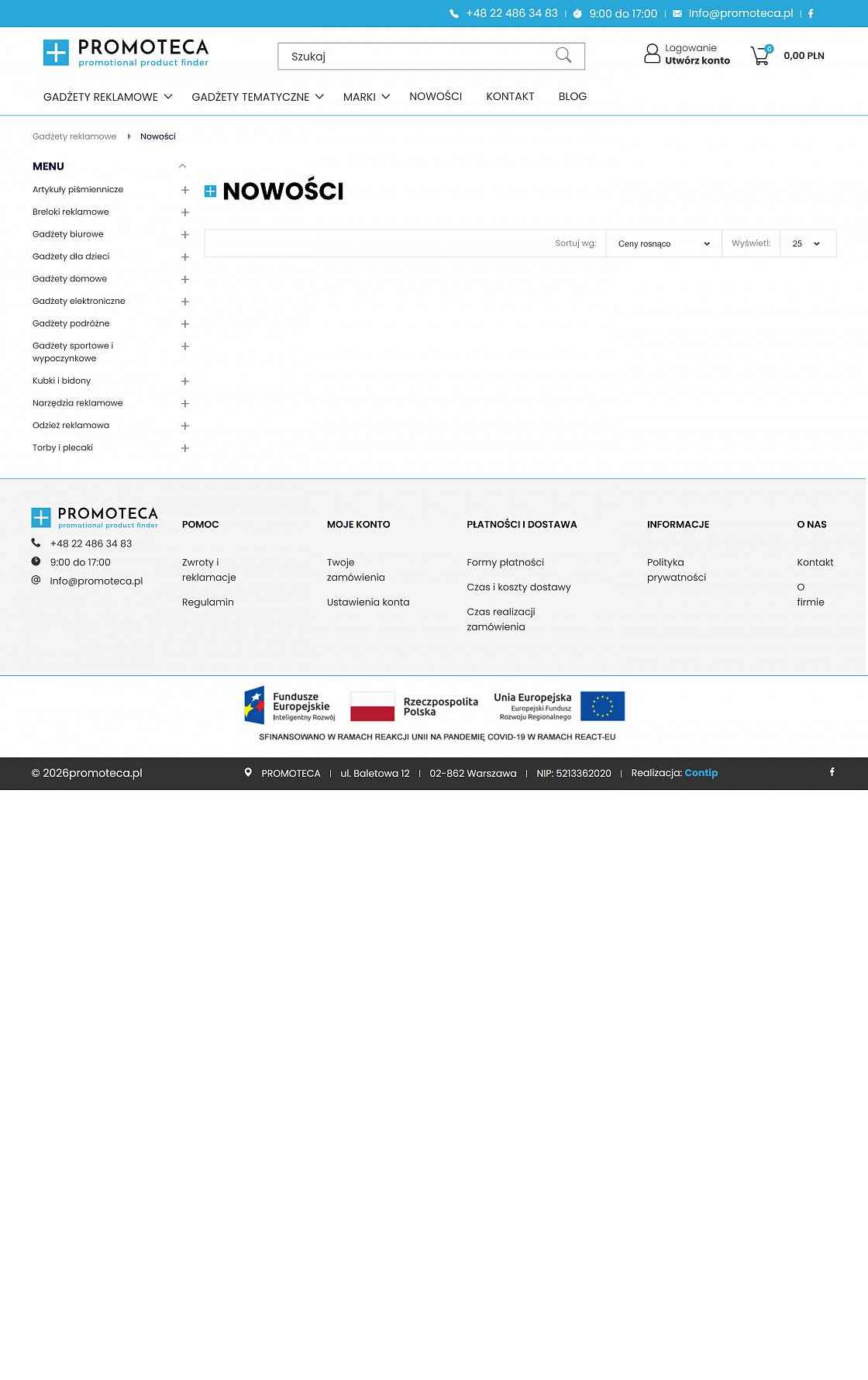 Promoteca – Werbeartikel-Shop – Desktop-Version, Ansicht 2