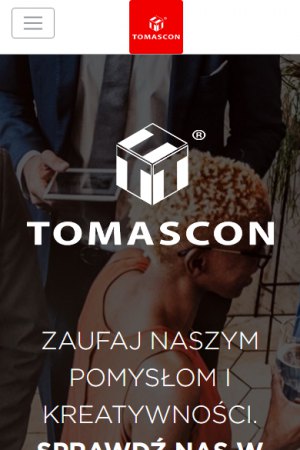 Tomascon – gadżety reklamowe i eventy – ekran mobilny 1