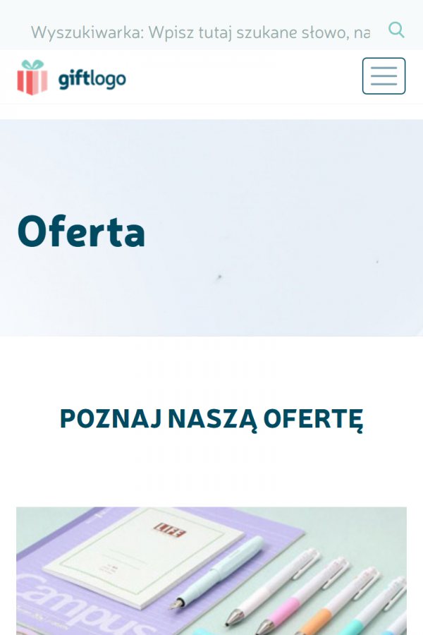 GiftLogo – Werbeartikel-Shop – mobile Version, Ansicht 2
